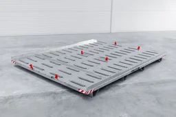 Einzelne ULD Support Palette aus verzinktem Stahl für die Luftfrachtabfertigung