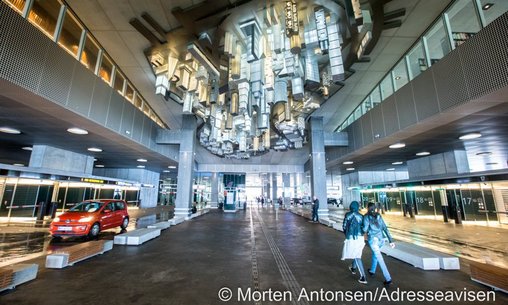 Automated parking system in Aarhus, DOKK1